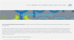 Desktop Screenshot of opencpi.org